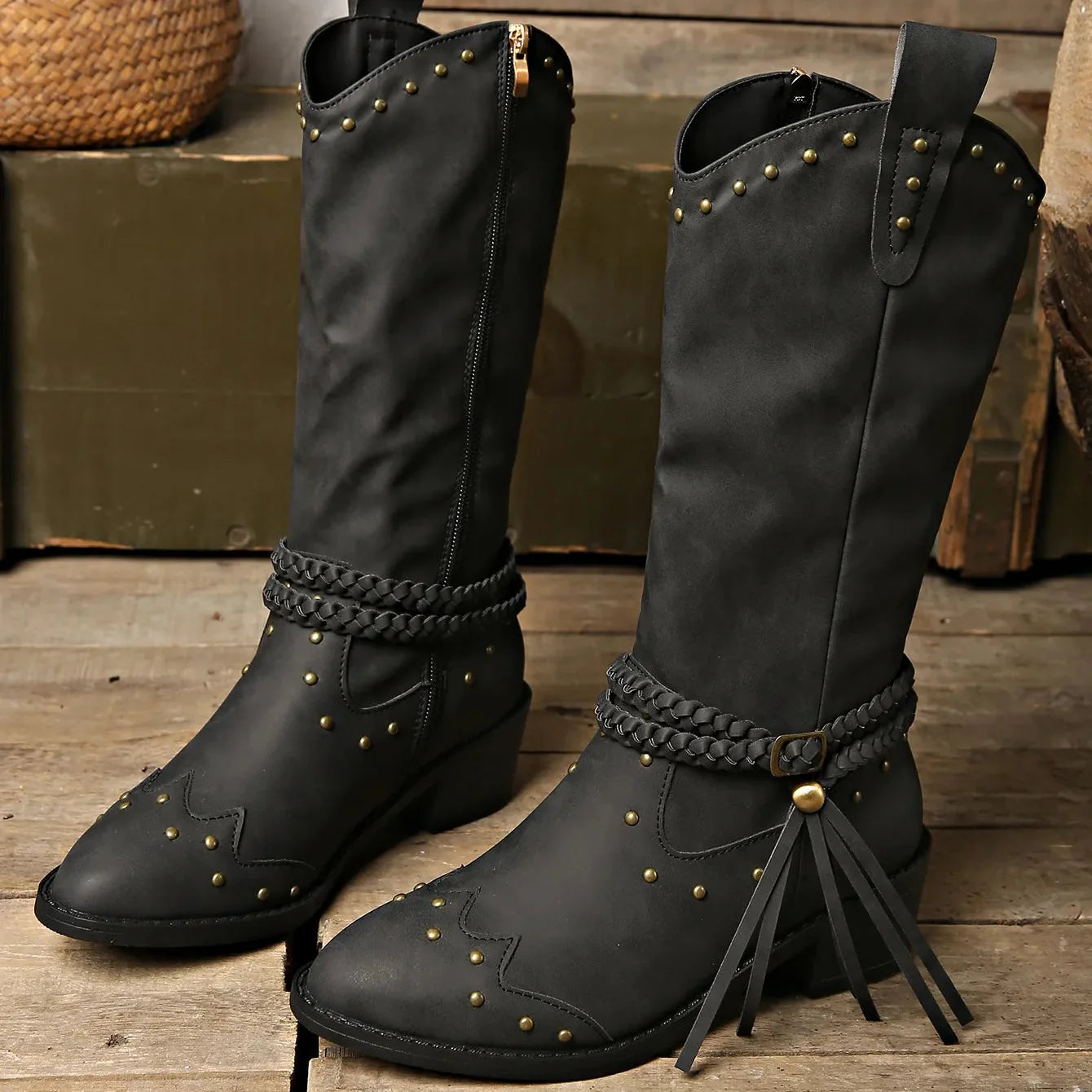 Bottes Texas – Esprit Western Élégant