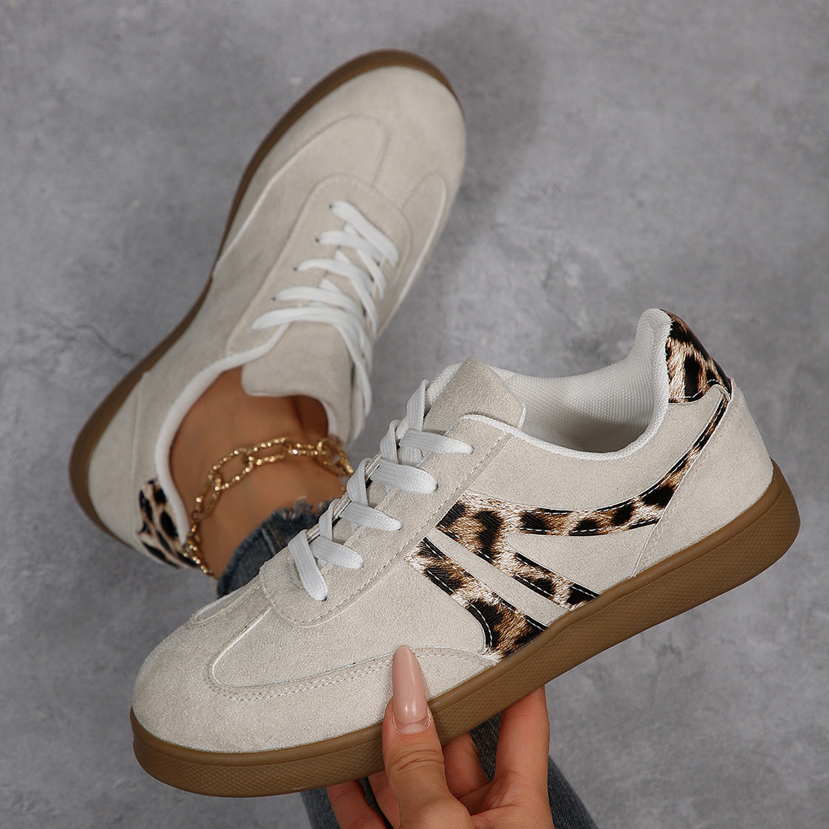 Leopardia Retro Sneakers