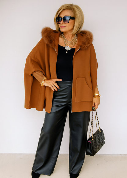 Cardigan à Capuche Chic