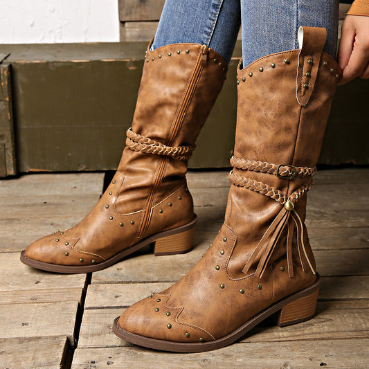 Bottes Texas – Esprit Western Élégant