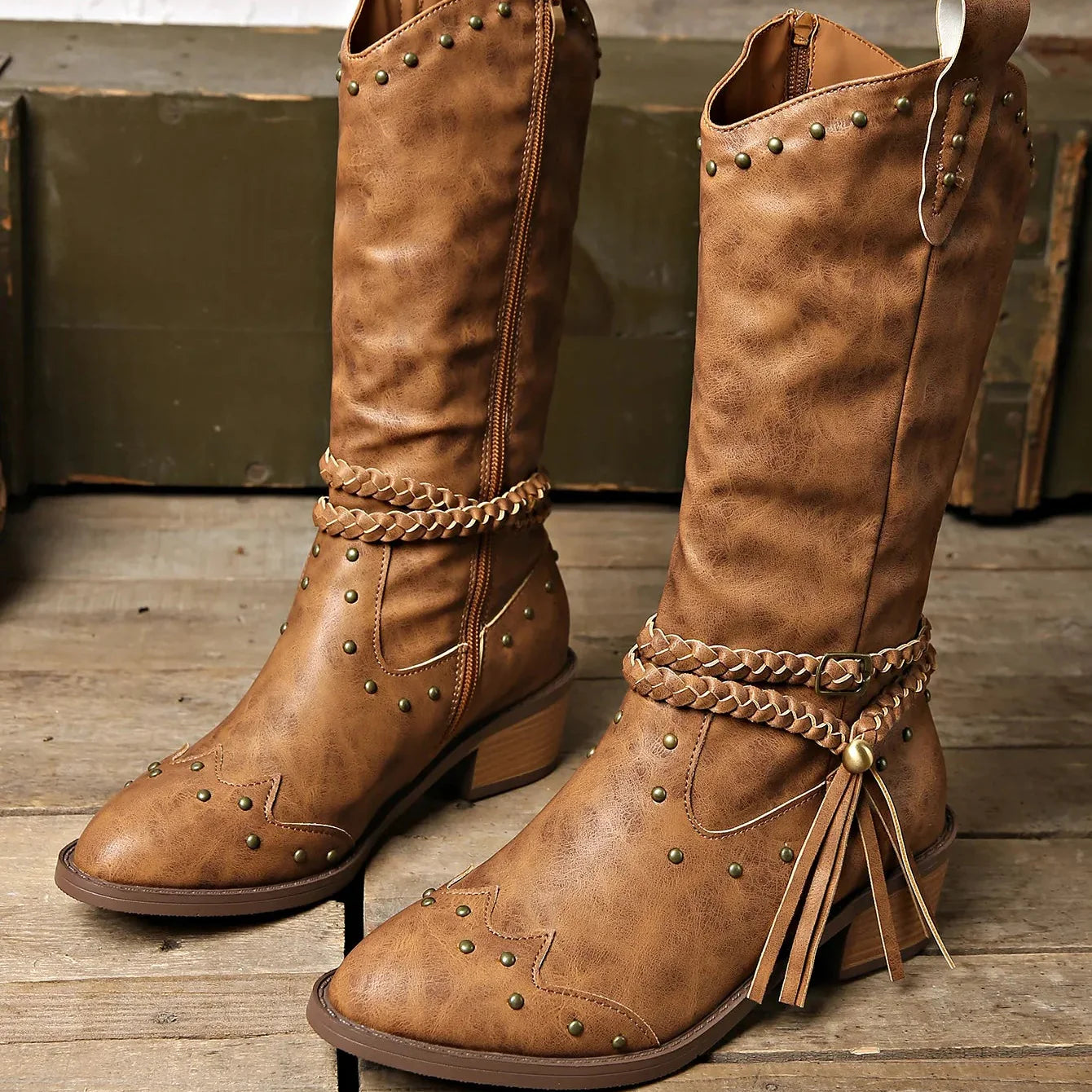 Bottes Texas – Esprit Western Élégant