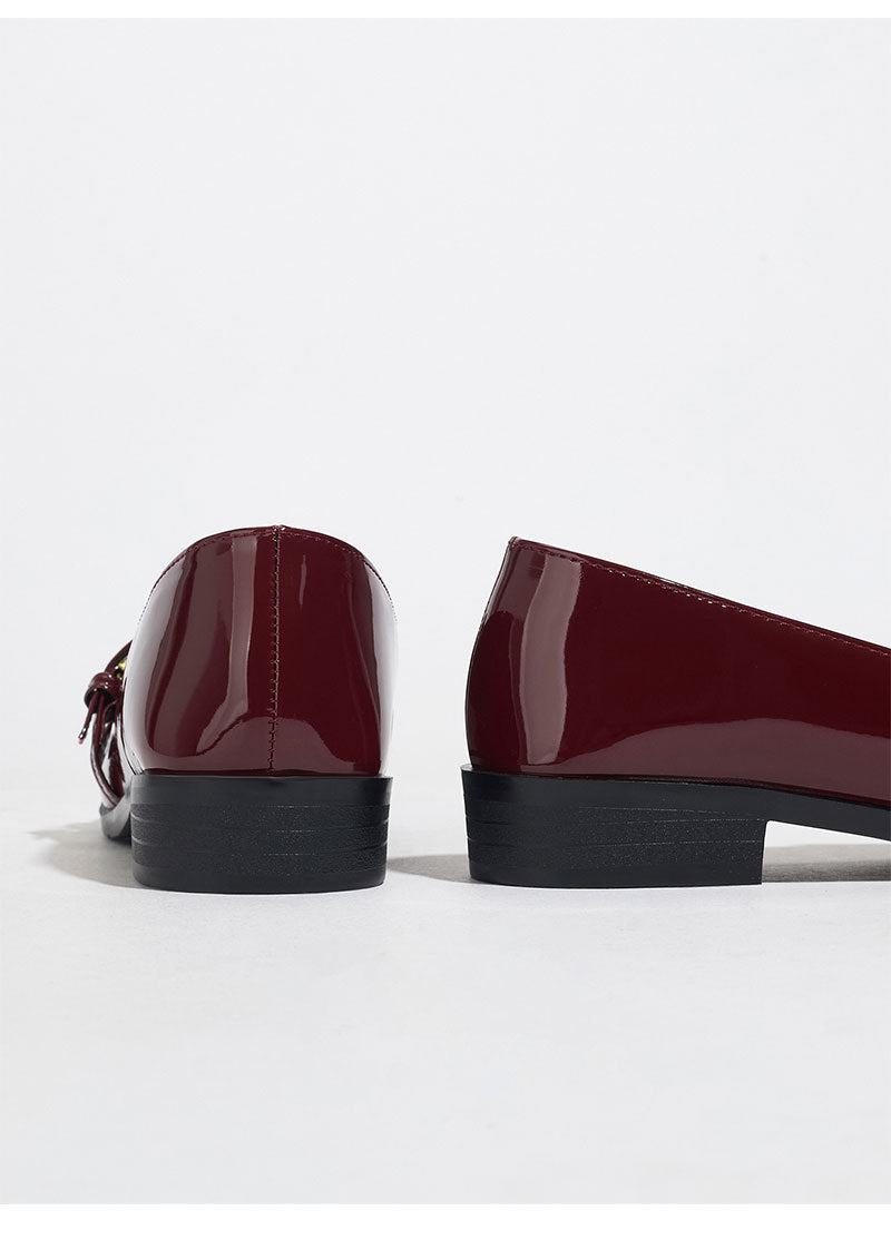 VerniSquare Mocassins